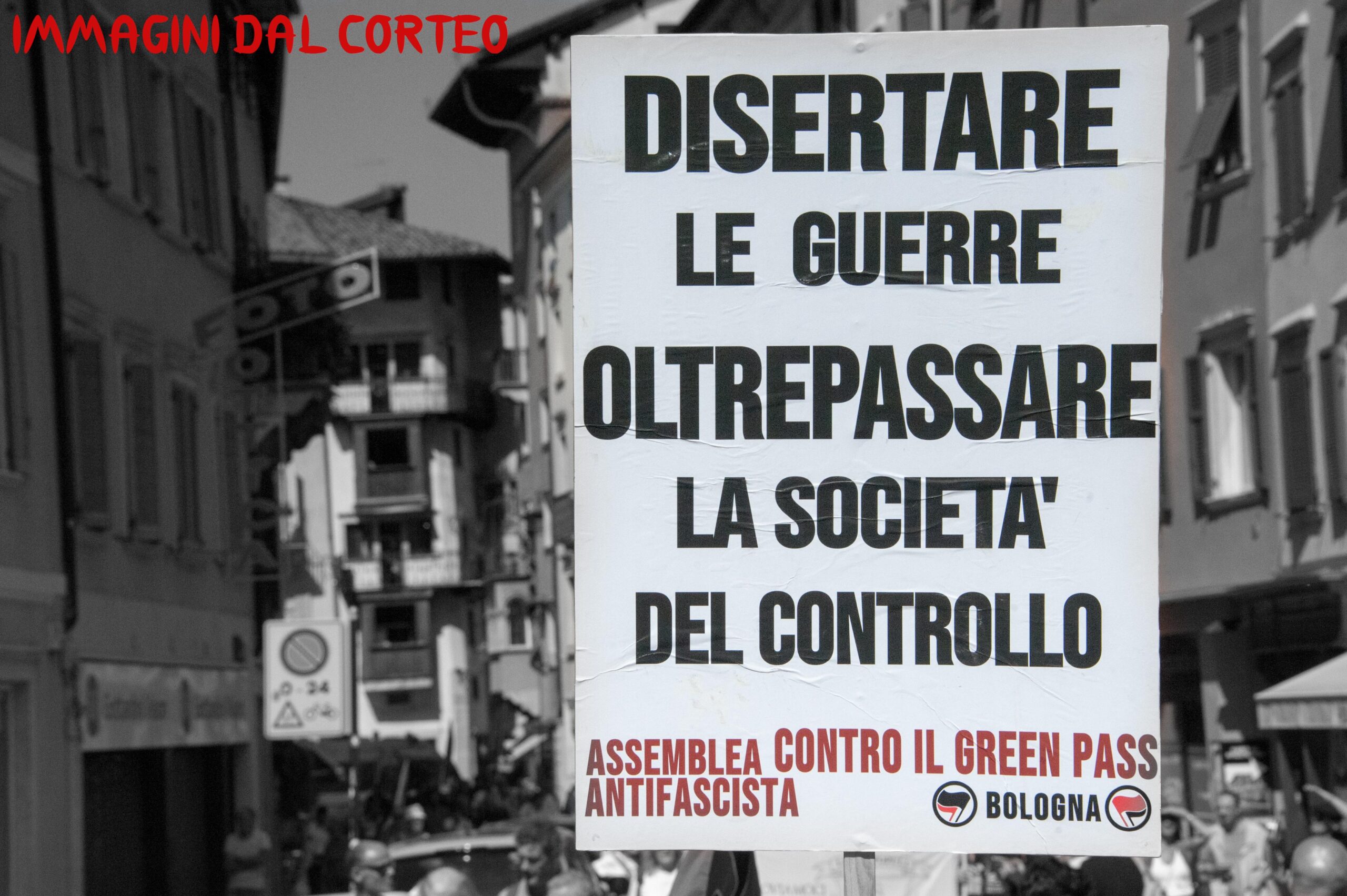 Assemblea antifascista contro il gp di bologna-immagini del corteo
