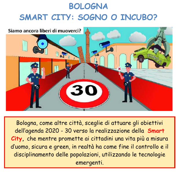 Assemblea Cittadina a Bologna contro le smart-city